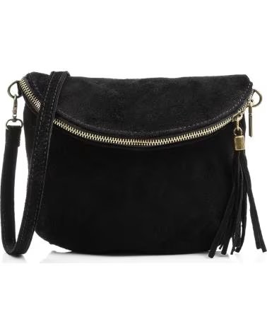 FIRENZE ARTEGIANI CENERENTE BOLSO BANDOLERA NEGRO