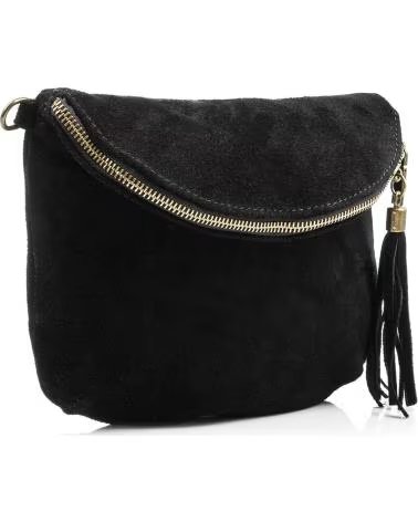 FIRENZE ARTEGIANI CENERENTE BOLSO BANDOLERA NEGRO