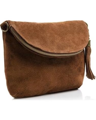 FIRENZE ARTEGIANI CENERENTE BOLSO BANDOLERA MARRóN OSCURO