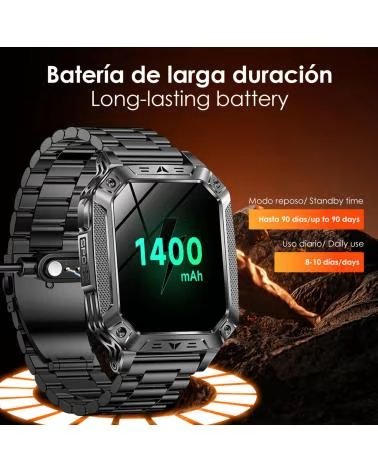 DAM SMARTWATCH QS86 GRIS