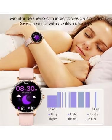 DAM SMARTWATCH QS80 NEW ROSA