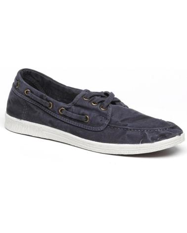 Zapatos de Hombre NATURAL WORLD ZAPATO NAUTICO 613E-677 AZUL