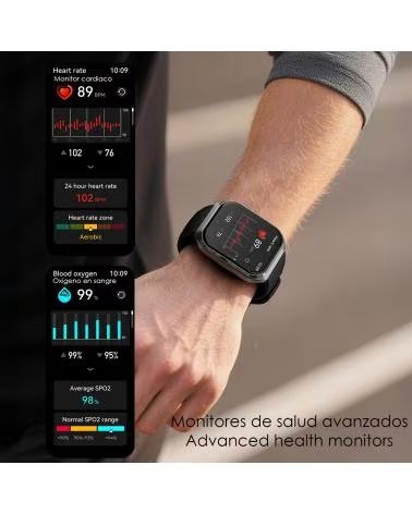 DAM SMARTWATCH QS66 NEGRO