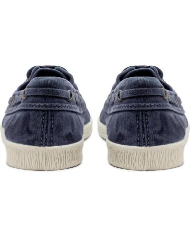 Zapatos de Hombre NATURAL WORLD ZAPATO NAUTICO 613E-677 AZUL