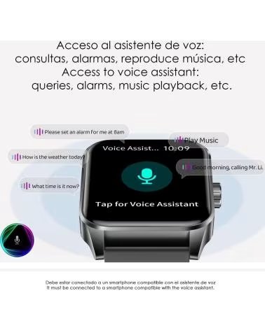 DAM SMARTWATCH QX15 ROSA CLARO