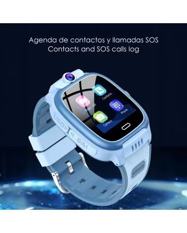 DAM SMARTWATCH Y66 4G WIFI LBS VERDE