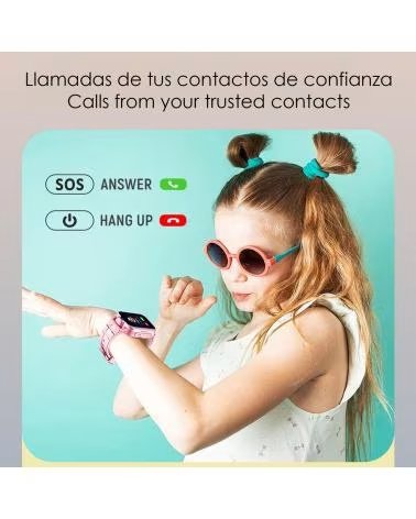 DAM SMARTWATCH K15 4G GPS AZUL