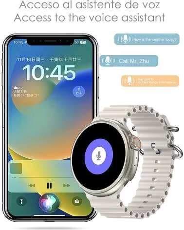 DAM SMARTWATCH Z13 ULTRA BLANCO