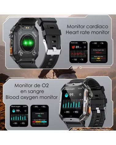 DAM SMARTWATCH MT62 NARANJA
