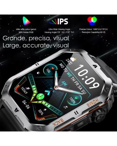 DAM SMARTWATCH MT62 NEGRO