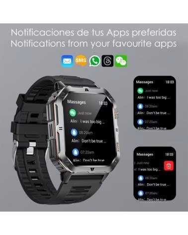 DAM SMARTWATCH MT62 NEGRO