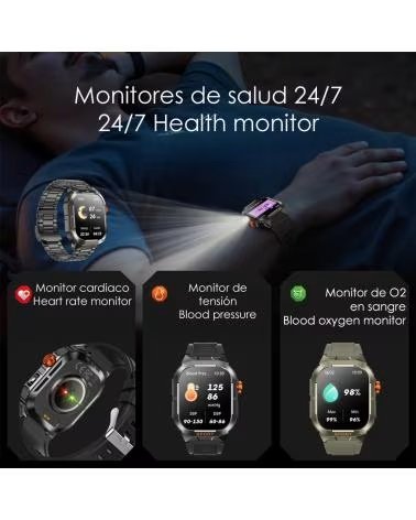 DAM SMARTWATCH D16 NEGRO