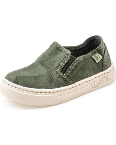 Sportif pour Garçon NATURAL WORLD 6472E N - 48 OLD NEILA CANGREJO ELAS ENZ KAKI
