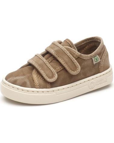 Esportes  de Menina e Menino NATURAL WORLD 6471E N - 48 OLD LEZA DEPOR DOBLE VELCRO ALBAHACA