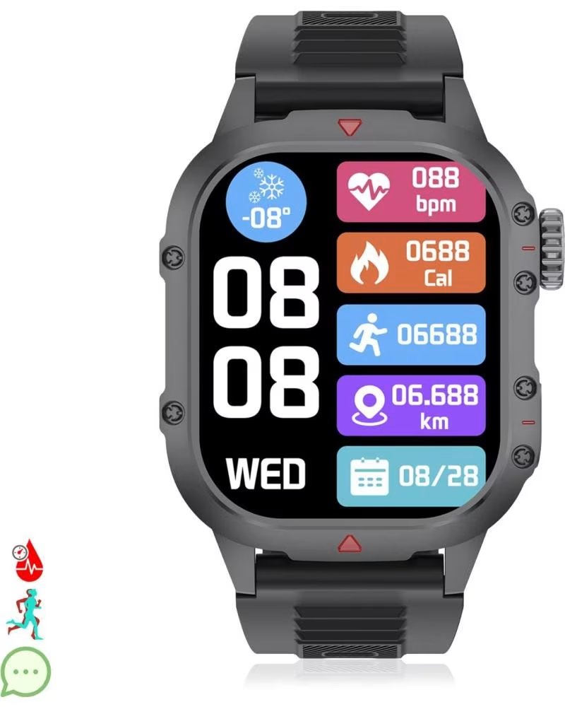 DAM SMARTWATCH B04 NEGRO