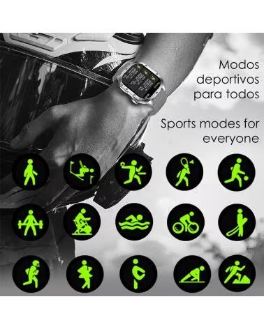 DAM SMARTWATCH B04 NEGRO
