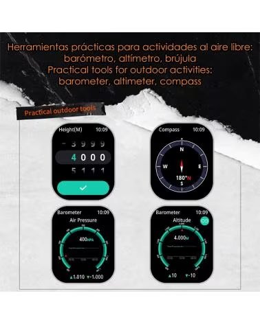 DAM SMARTWATCH KR92 GPS NARANJA