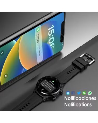 DAM SMARTWATCH GT66 NEGRO