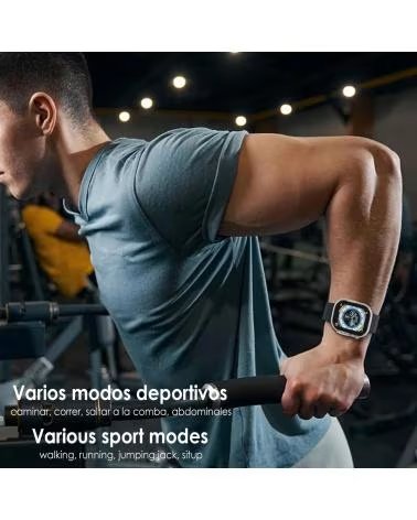DAM SMARTWATCH T500 ULTRA GRIS