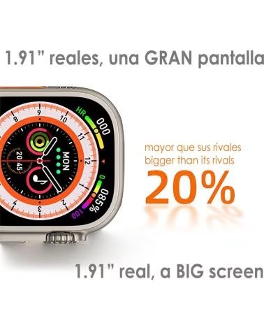 DAM SMARTWATCH J68 NEGRO
