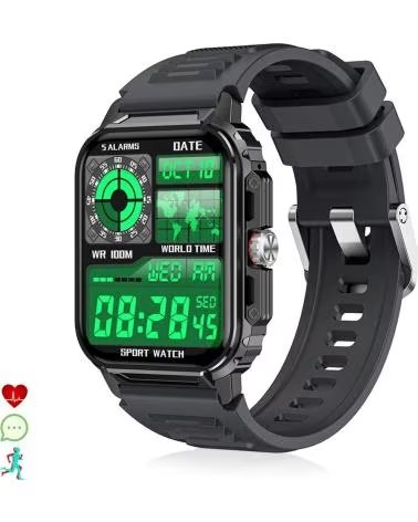 DAM SMARTWATCH Y1 1,85 PULGADAS BLUETOOTH NEGRO