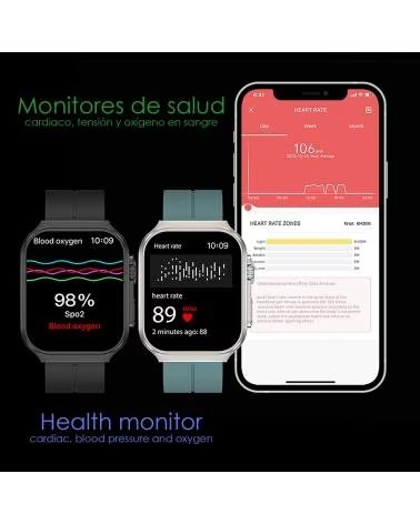 DAM SMARTWATCH OP88 NEGRO
