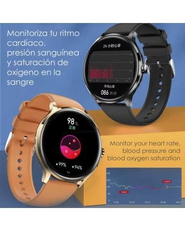 DAM SMARTWATCH QS80 NEGRO