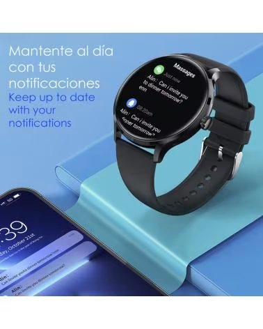 DAM SMARTWATCH QS80 NEGRO