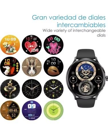 DAM SMARTWATCH QS80 NEGRO