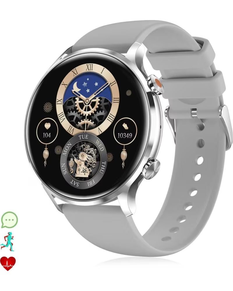 DAM SMARTWATCH QS40 PLATA