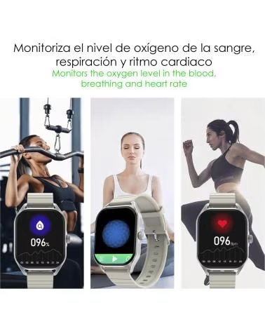 DAM SMARTWATCH DT99 BLANCO ROTO