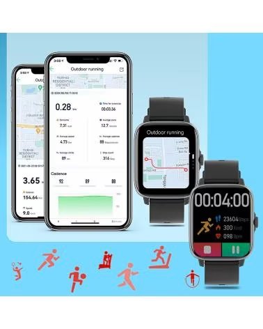DAM SMARTWATCH DT102 GRIS