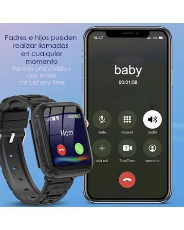 DAM SMARTWATCH T45 NEGRO