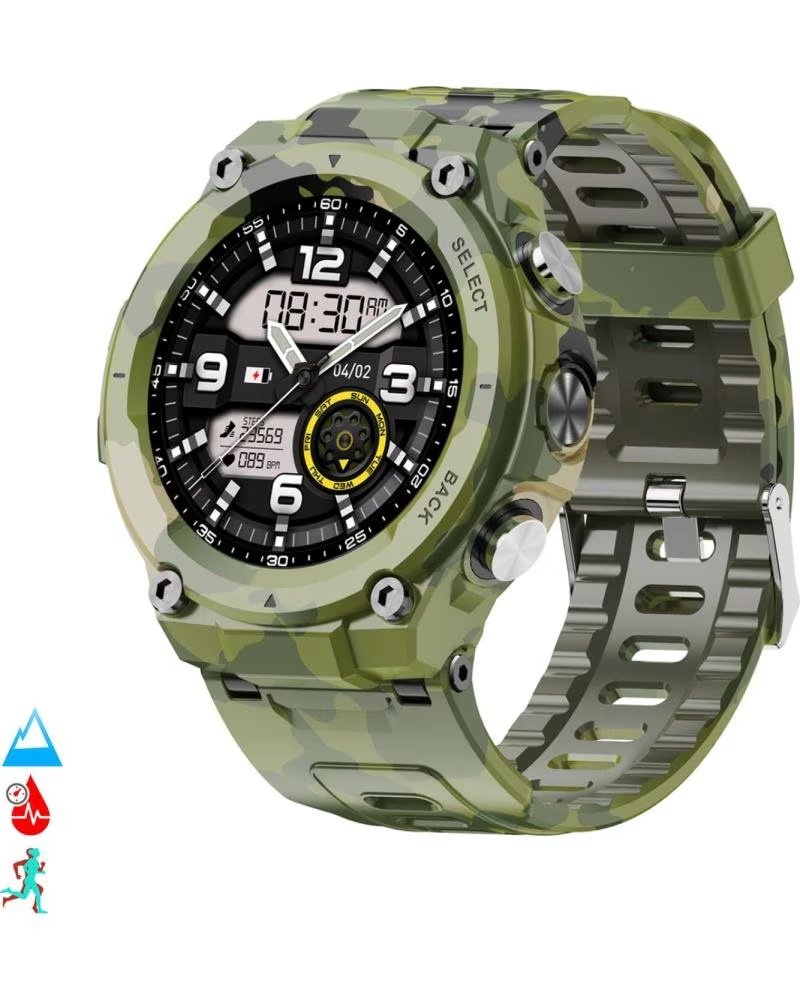 DAM SMARTWATCH Q666K CAMUFLAJE VERDE