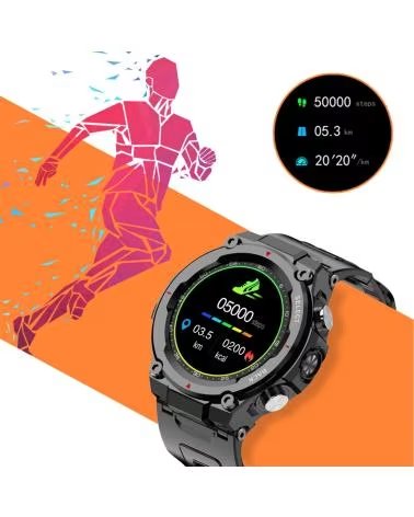 DAM SMARTWATCH Q666K CAMUFLAJE VERDE