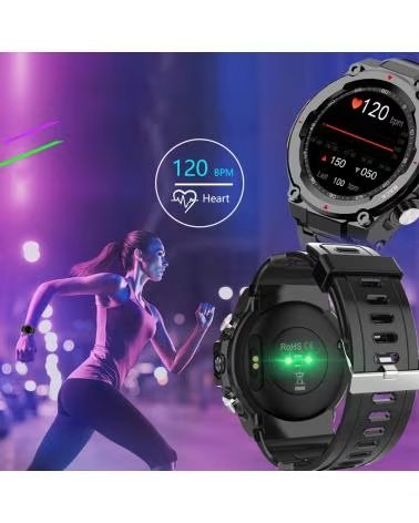 DAM SMARTWATCH Q666K CAMUFLAJE VERDE