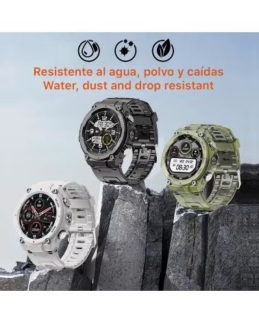 DAM SMARTWATCH Q666K CAMUFLAJE VERDE