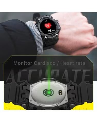 DAM SMARTWATCH T6 CAMUFLAJE VERDE