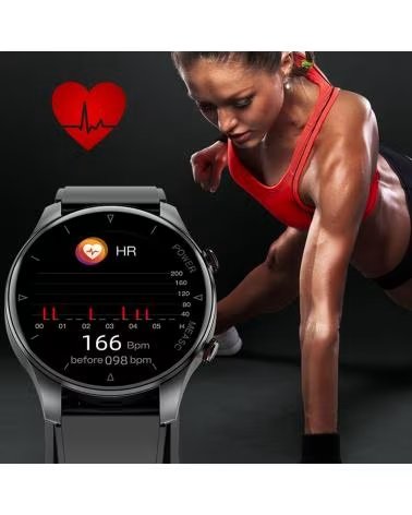 DAM SMARTWATCH P50 PULSERA DE ACTIVIDAD CON BOMBA DE AIRE Y PRESIÓN ARTERIAL REAL