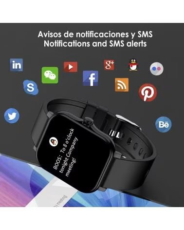DAM SMARTWATCH H30 ROJO