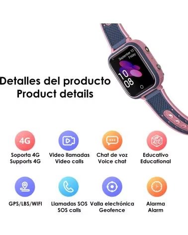 DAM Smartwatch LT21 ROSA