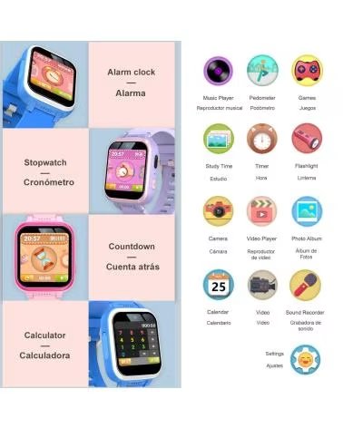 DAM SMARTWATCH Y90 ROSA