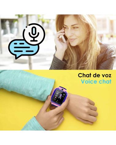 DAM SMARTWATCH INFANTIL Q12 CON GPS Y LLAMADAS ROSA