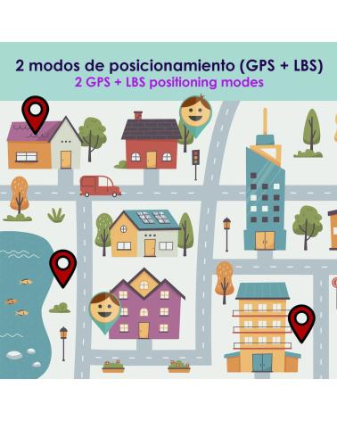 DAM SMARTWATCH INFANTIL Q529 ROSA CON GPS