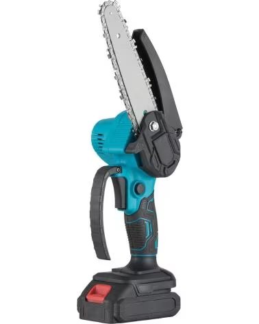 DAM MOTOSIERRA CON DEPOSITO DE ACEITE Y MOTOR SIN ESCOBILLAS 21V AZUL CLARO
