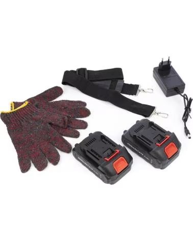 DAM DESBROZADORA SIN ESCOBILLAS 21V CON 22000RPM 600W DE POTENCI ROJO