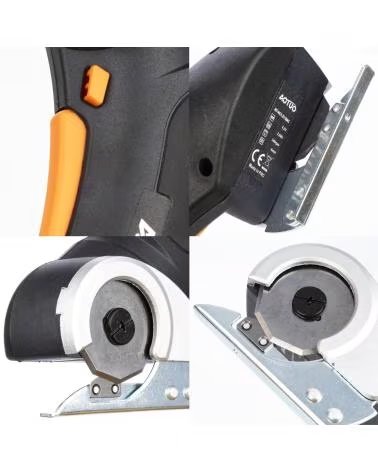 DAM MINI CORTADORA ELECTRICA INALAMBRICA CON BATERIA RECARGABLE NEGRO