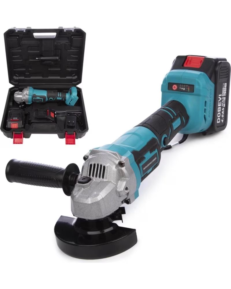 DAM RADIAL ANGULAR 21V CON MOTOR SIN ESCOBILLAS 3 VELOCIDADES DE AZUL