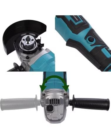 DAM RADIAL ANGULAR 21V CON MOTOR SIN ESCOBILLAS 3 VELOCIDADES DE AZUL