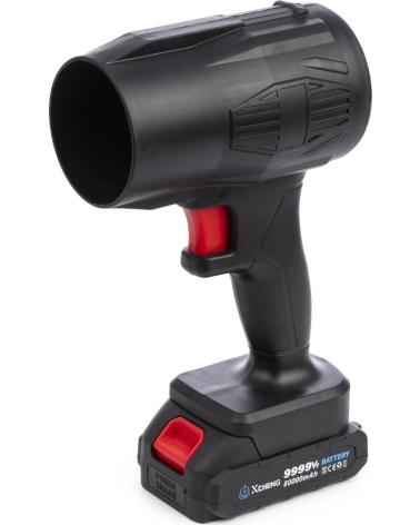 SOPLADOR DE AIRE INALÁMBRICO DAM 21V CON BATERÍA DE LITIO NEGRO